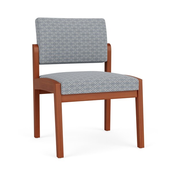 Lesro Lenox Armless Guest Chair, 22.5 in W 26 in L 31.5 in H LW1102 - main